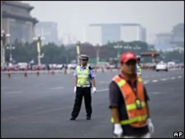 北京天安门广场交警