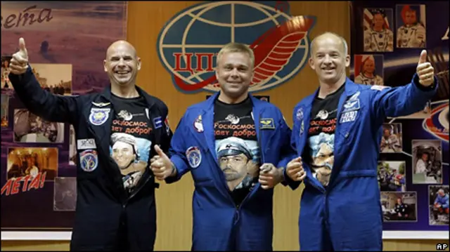 Экипаж очередной экспедиции на МКС