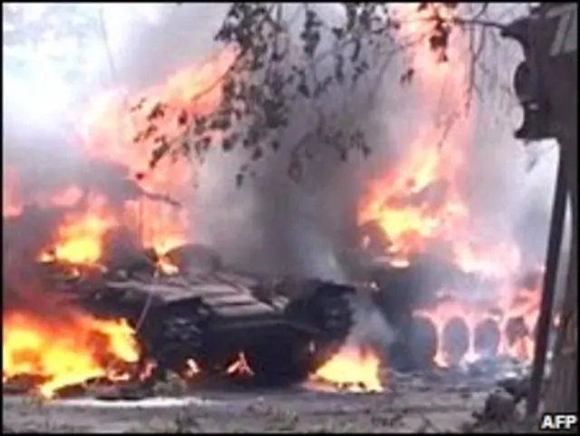 گلوله باران اوستیای جنوبی-آرشیو