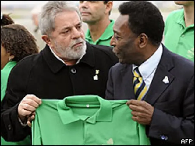 Lula y Pelé