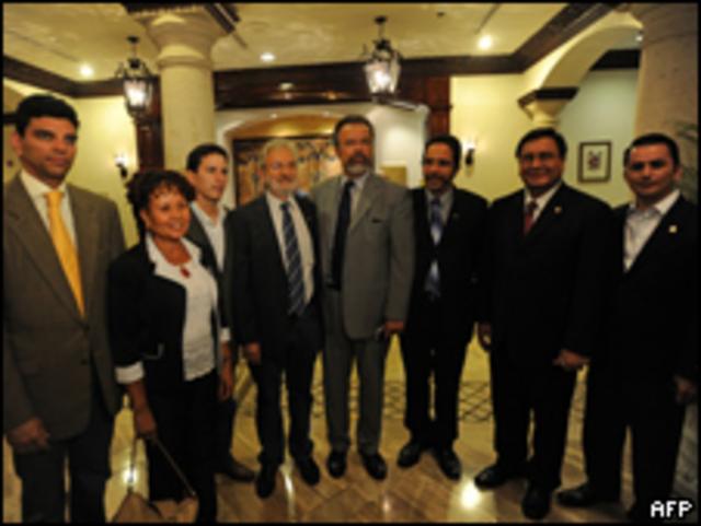 Parlamentares brasileiros em Honduras