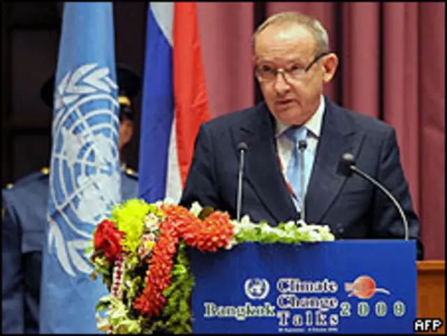 Yvo de Boer em Bangcoc