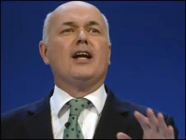 保守党前党魁邓肯·史密斯