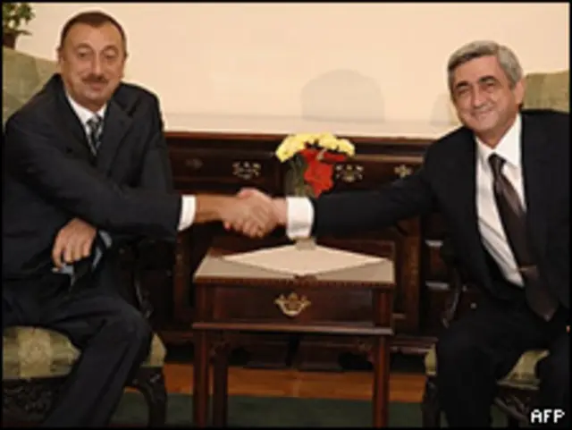 Президенты Армении и Азербайджана