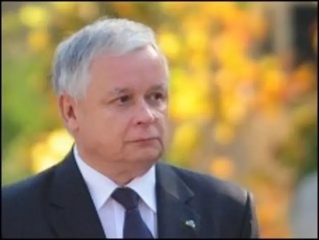 президент Польши Лех Качиньский