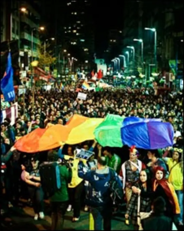 Marcha por la diversidad sexual