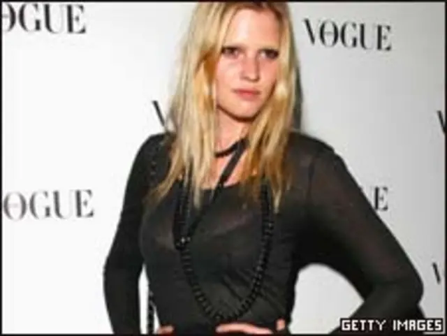 فائل فوٹو، ماڈل لارا سٹون