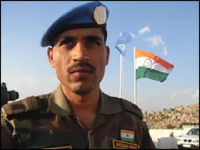 شیبا کے بھارتی کمانڈر