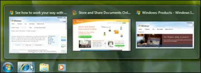 Панель задач Windows 7