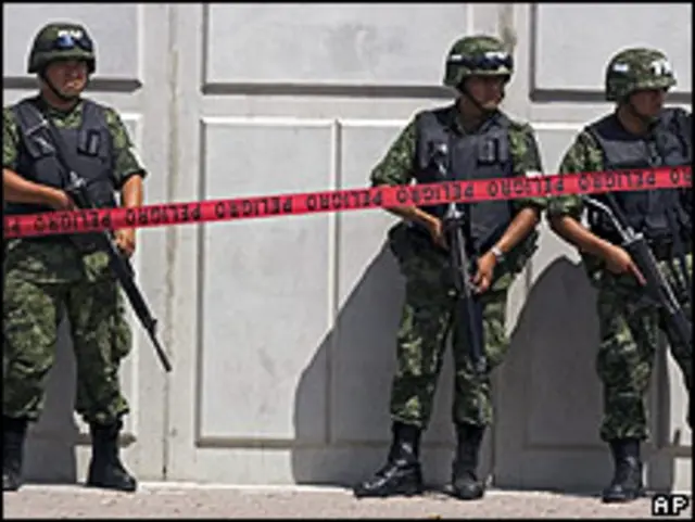 Soldados en Ciudad Juárez