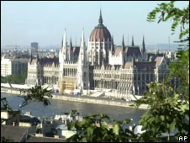 Здание венгерского парламента