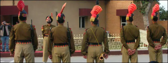 Ceremonia en Wagah