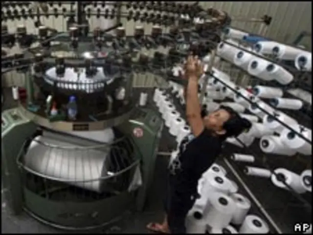 Phân xưởng sợi (hình minh họa)