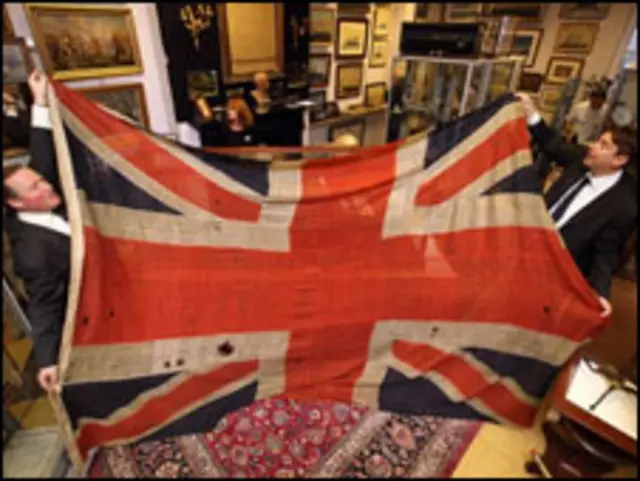 特拉法加战役英国旗