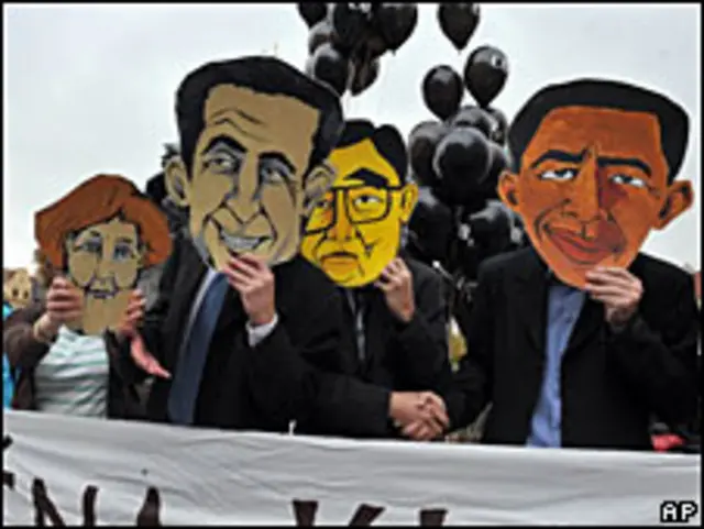 環保人士呼籲大國承擔責任