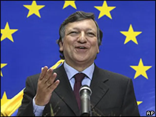 Председатель Еврокомиссии Жозе Мануэл Баррозу