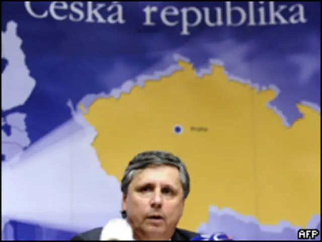 Премьер-министр Чехии Ян Фишер