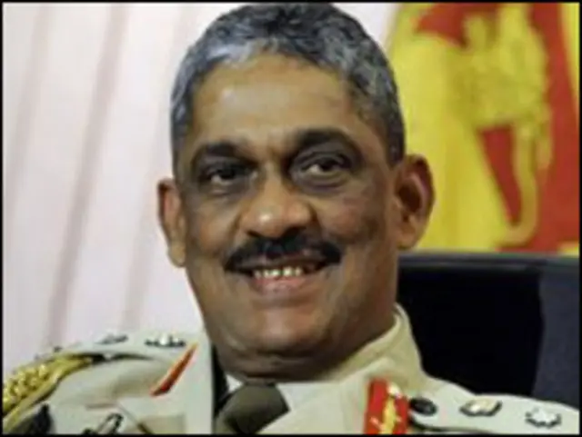 जनरल फ़ोन्सेका की राष्ट्रपति राजपक्षे से खटक गई थी