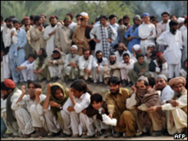 نازحون من منطقة جنوب وزيرستان