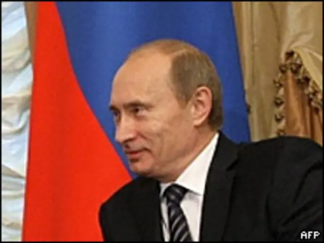 Премьер-министр России Владимир Путин