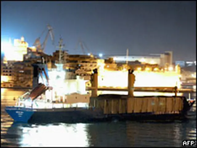 Arctic Sea на Мальте (архивное фото)