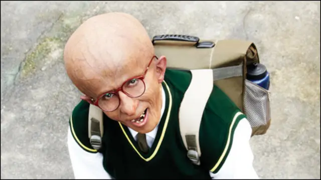 फ़िल्म 'पा' में अमिताभ