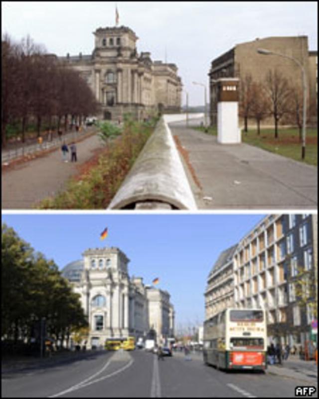 Фото участка берлинской стены