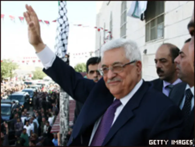 Mahmoud Abbas, presidente de la ANP