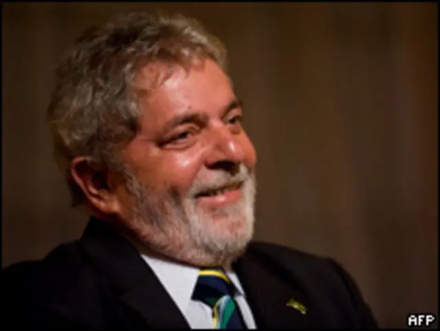 Lula da Silva, presidente de Brasil