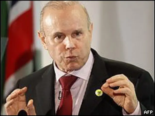 Guido Mantega, ministro de Finanzas de Brasil 