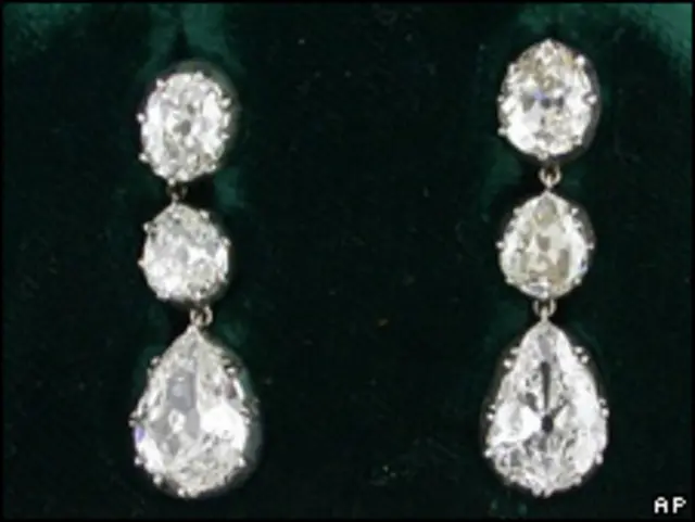 Бриллиантовые сережки