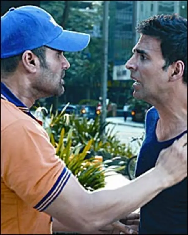 सुनील शेट्टी और अक्षय कुमार