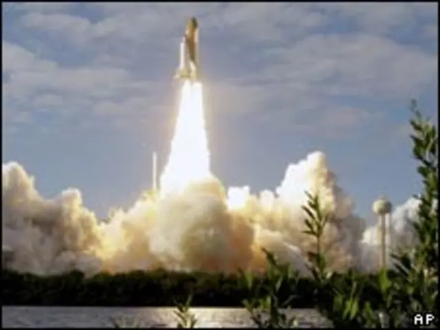 Старт шаттла "Атлантис"