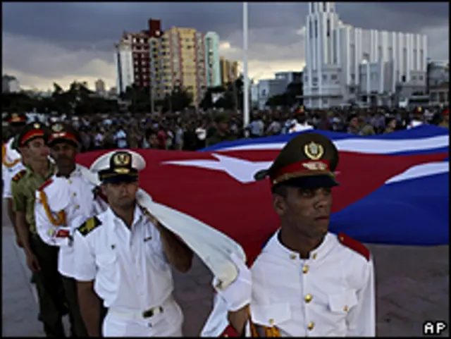 Acto oficial en La Habana