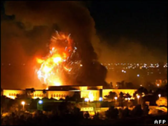 2003'te Bağdat'a yönelik bombardıman