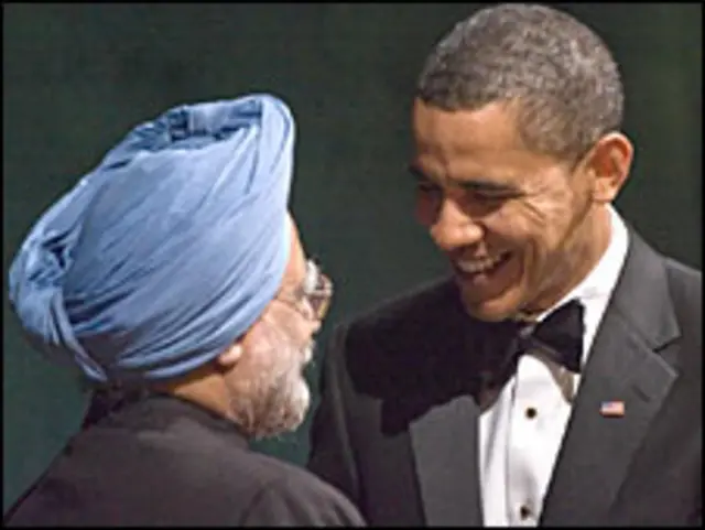 मनमोहन सिंह और बराक ओबामा