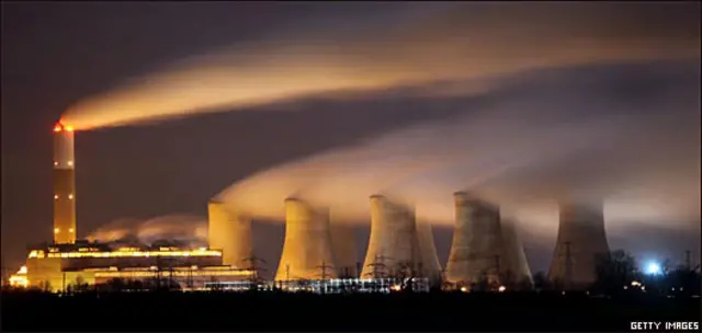 Central térmica en el Reino Unido.
