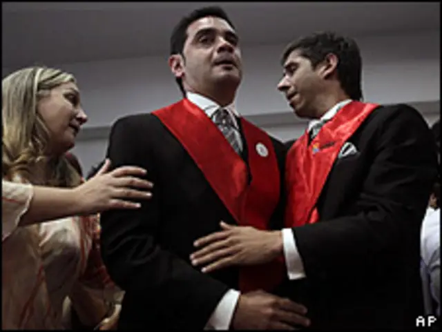 Alex Freyre y José María di Bello