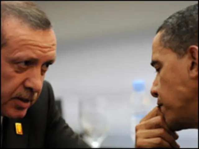باراک اوباما و رجب طیب اردوغان