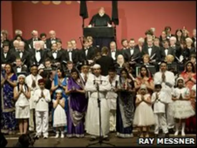 Kur anak-anak dalam acara keagamaan