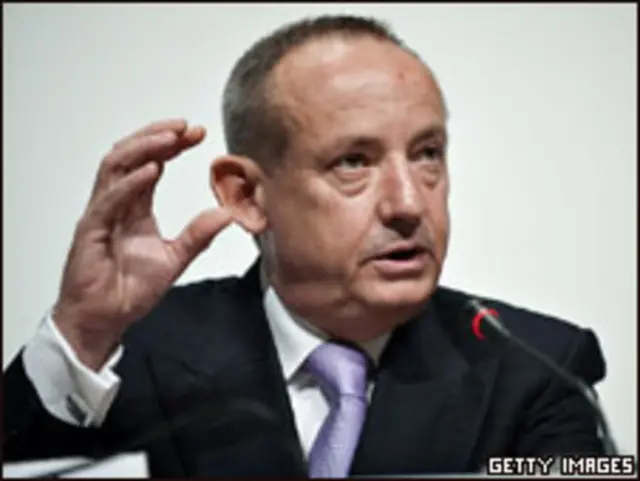 O secretário-executivo das Nações Unidas para o clima, Yvo de Boer