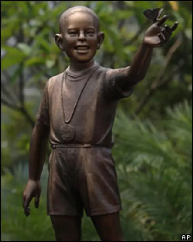 Статуя Обамы в Джакарте