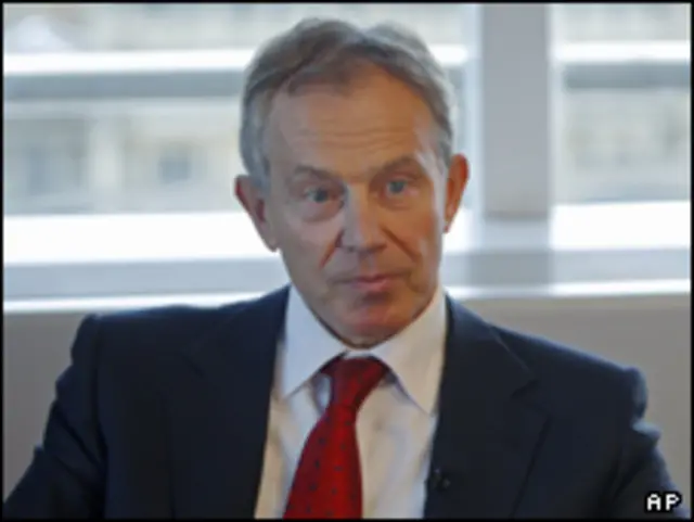 Ông Tony Blair (AP)