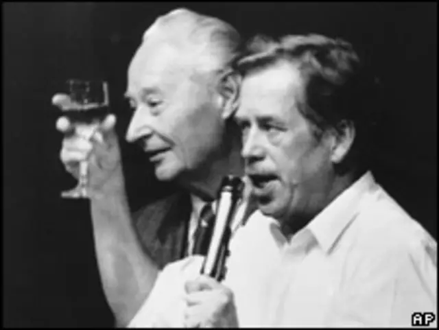 哈維爾和杜布切克