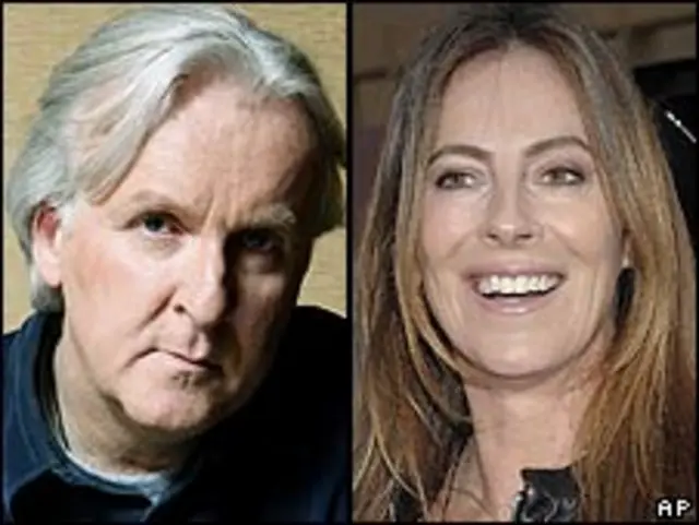 James Cameron y Kathryn Bigelow