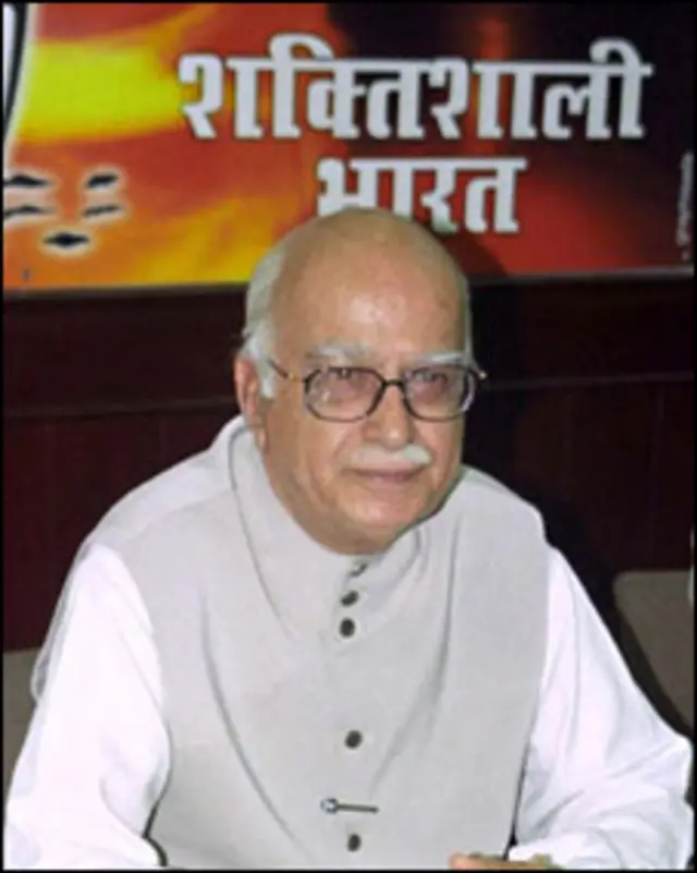 اڈوانی بی جے پی کے سب سے قدآور رہنماء تھے۔