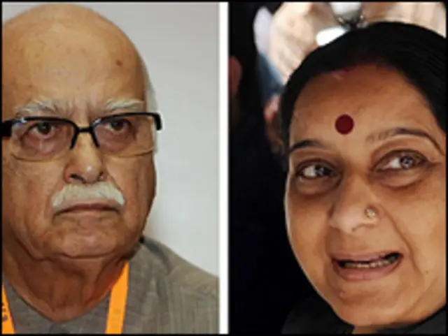 आडवाणी और सुषमा स्वराज