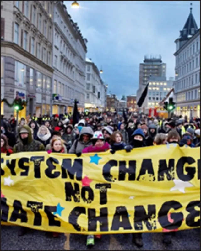 कोपेनहेगन में विरोध