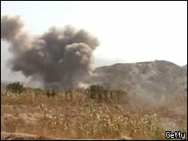 صورة ملتقطة من التلفزيون