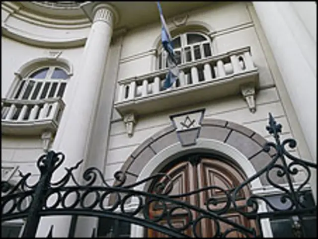 Gran Templo Masónico en Buenos Aires. Foto gentileza: Gran Logia de la Argentina de Libres y Aceptados Masones